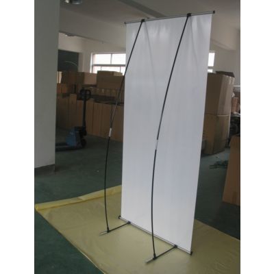 廠家直供L型防風(fēng)展架 洋河L型80x200廣告架的優(yōu)勢(shì)與制作要點(diǎn)